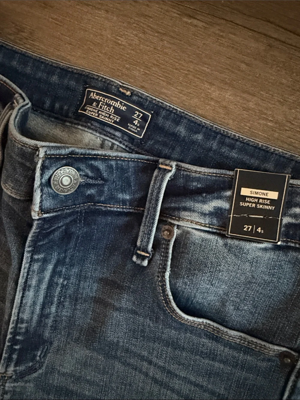 ABERCROMBIE & FITCH Simone super skinny jeans
